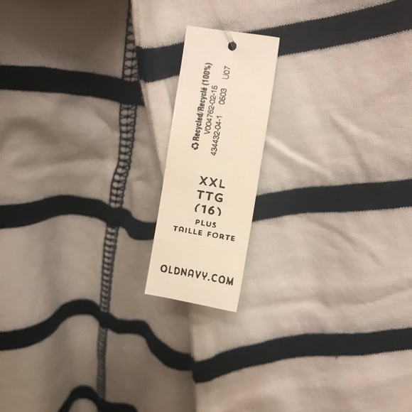 Old Navy Striped Midi Dress - Picture 4 of 4